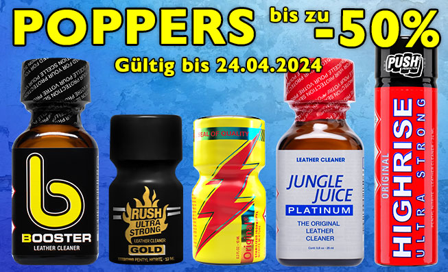 Poppers on sale