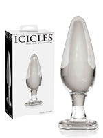 Icicles No. 26 - Glass Massager Butt Plug