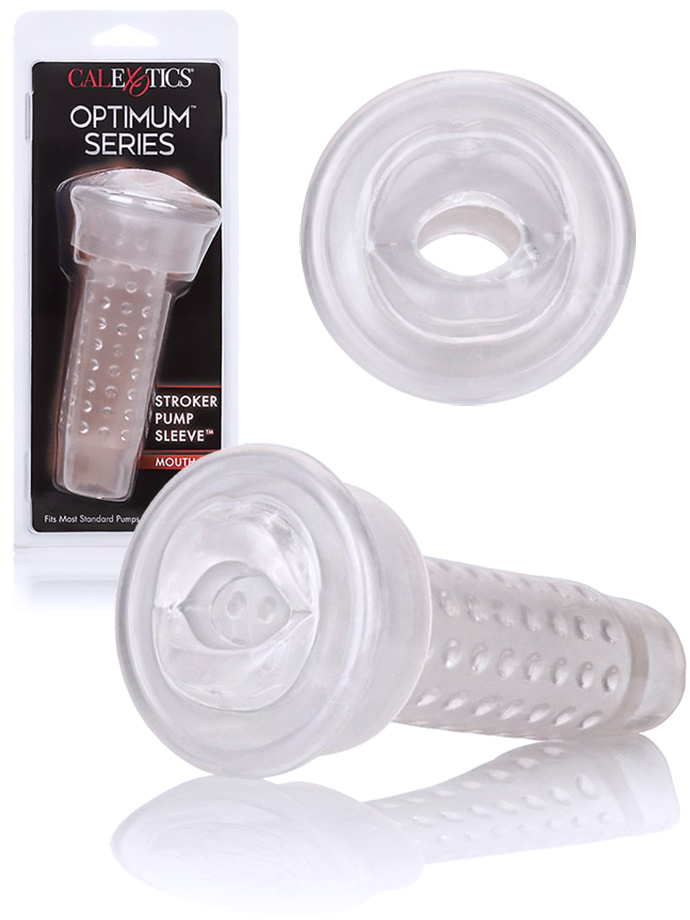Pump Sleeve - Mouth Stroker by Calexotics