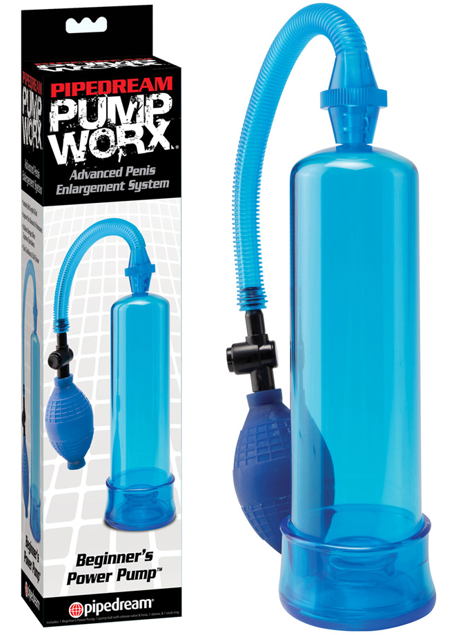 Penis Pump - Beginner's Power Blue